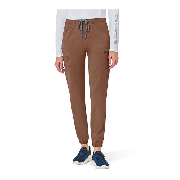 Carhartt Pants - Carhartt Medical‎ Womens 3XL Regular Cargo Jogger Pants Nutmeg Brown